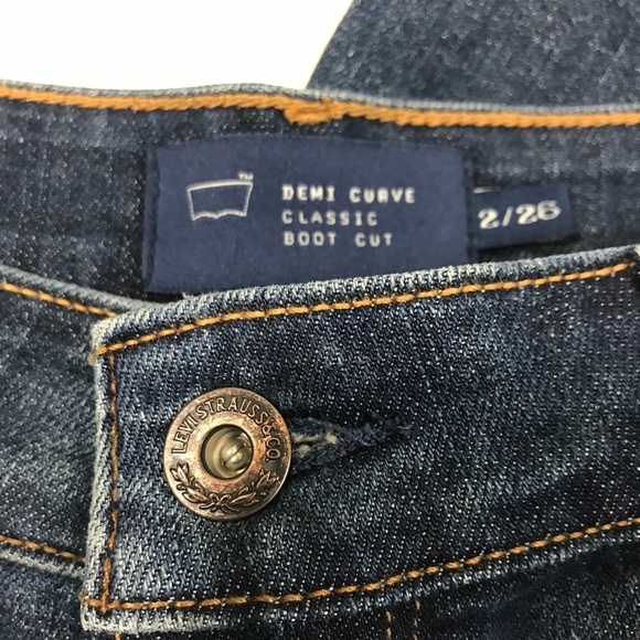 Levi's San Fransisco Demi Curve Classic Bootcut 26 - Picture 7 of 11